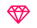 Premium Quality Diamond Icon