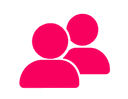 Growing Community People Icon
